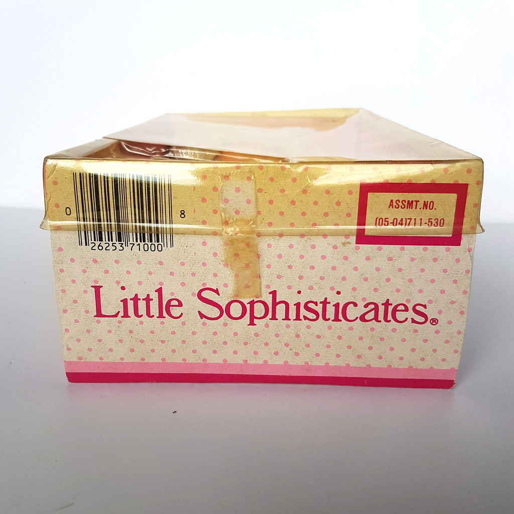 RARE Vintage 1983 UNEEDA LITTLE SOPHISTICATES DOLL BOX 21cm Brunette Collectible16