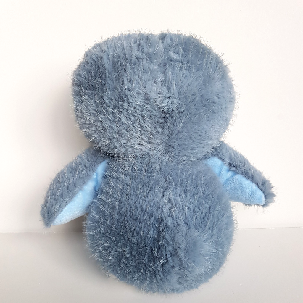 Cute BLUE OWL Plush Stuffed Animal 23cm Bird Soft Toy Cuddly Glitter Eyes Cute3