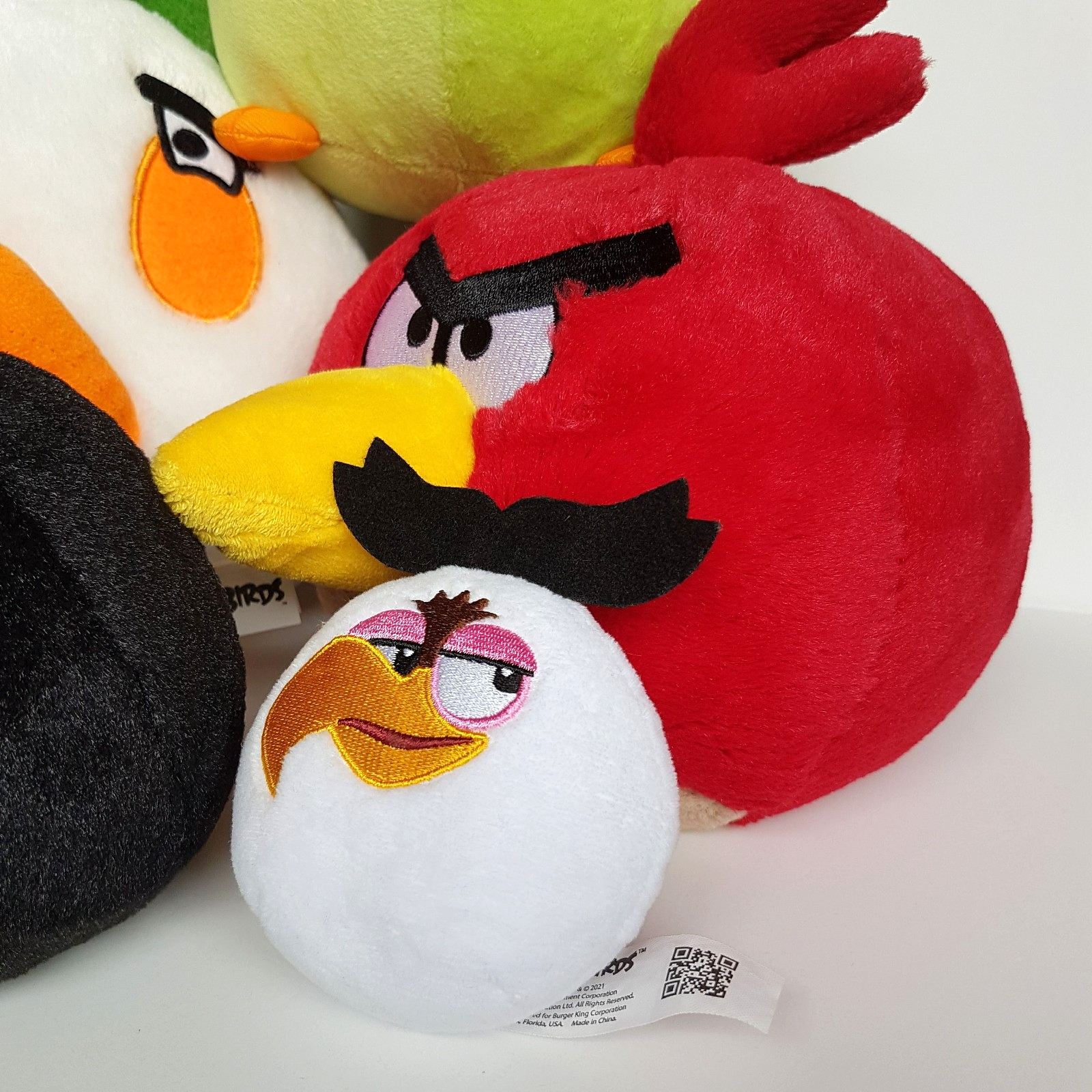 ANGRY BIRDS PLUSH LOT Stuffed Animal Red Matilda Pig Eagle Chuck Bird Soft Toy13