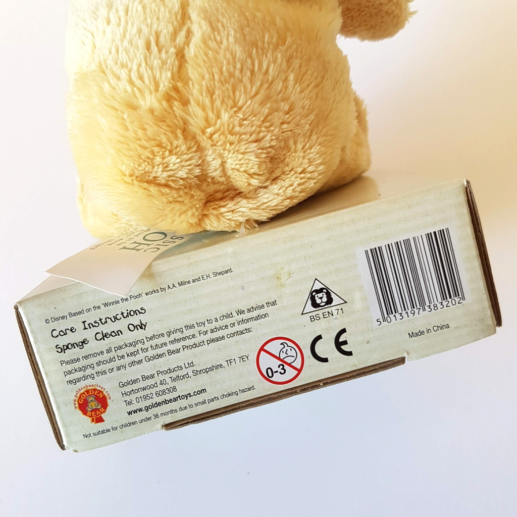 Pooh’s Corner CLASSIC WINNIE THE POOH Bear Plush 13cm Stuffed Animal Soft Toy6
