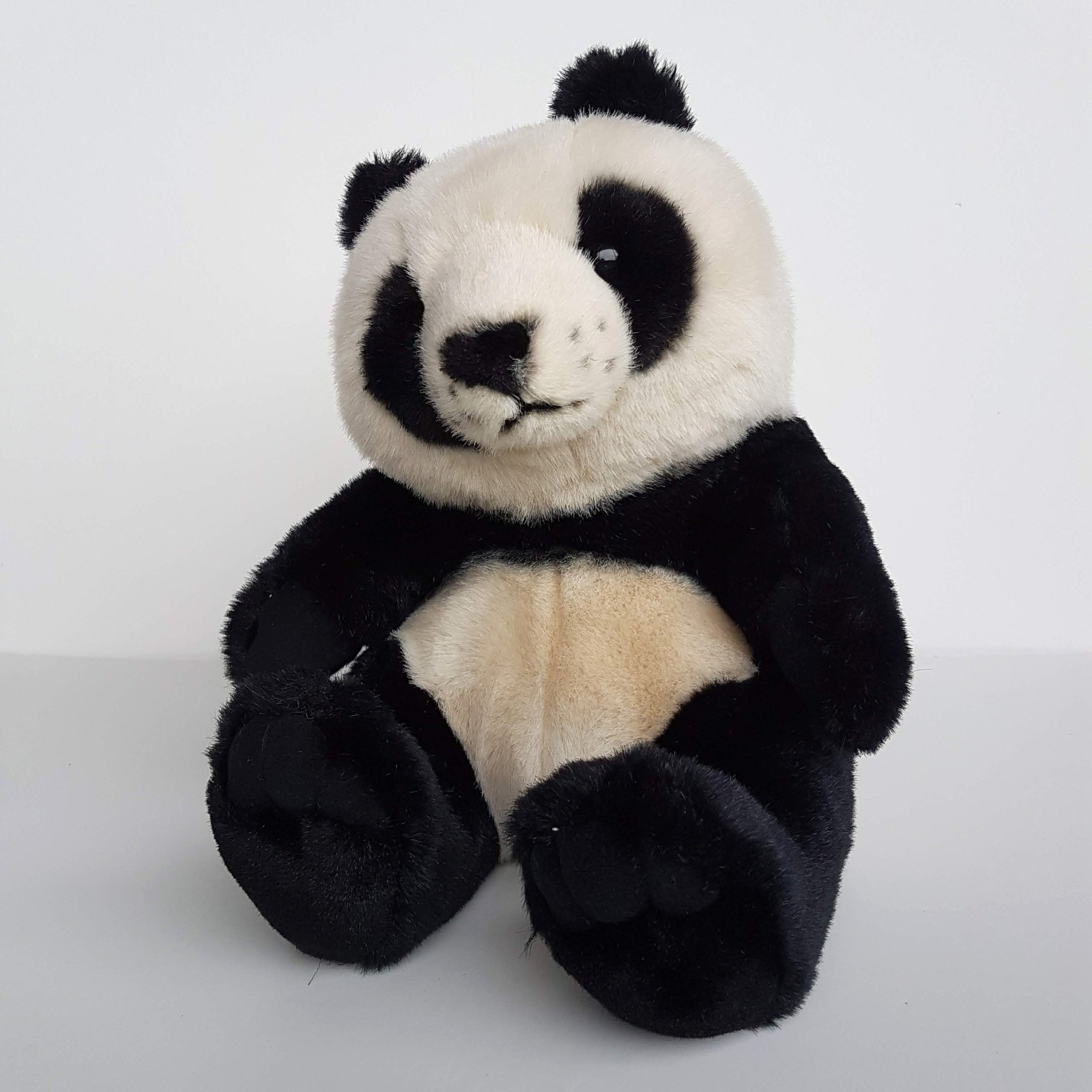 Playful Plush CUDDLY PANDA Soft Toy 26cm Stuffed Animal Cream Black Adorable4