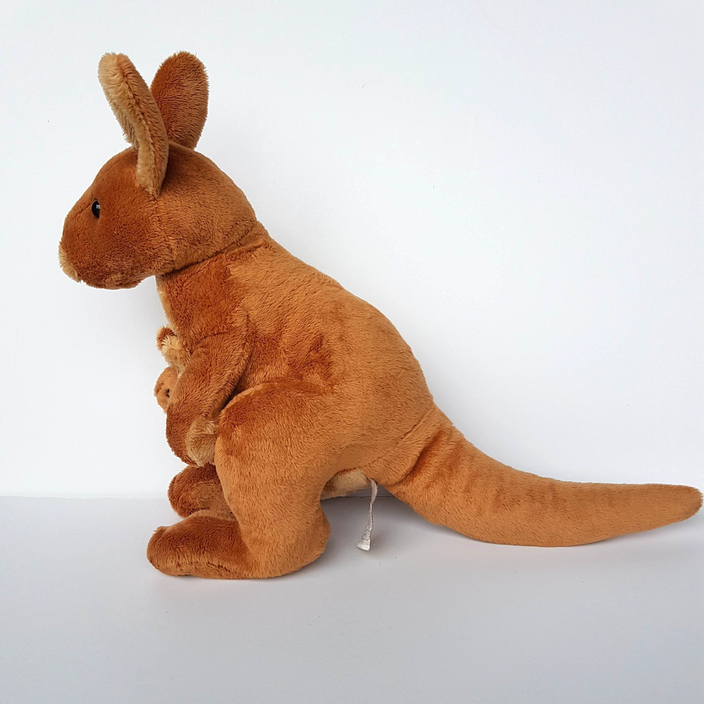 Minkplush ROOBY KANGAROO & JOEY Plush 30cm Australia Stuffed Animal Soft Toy9